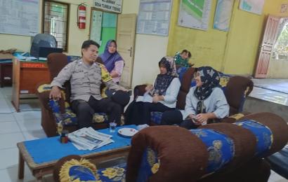 Bhabinkamtibmas Polsek Manna Berikan Penyuluhan Antispasi TPPO kepada warga Desa Binaan