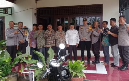 Cooling Sistem Pemilu Damai Tahun 2024, Polresta Bengkulu Silahturahmi Bersama Ketua dan Pengurus NU Kota Bengkulu