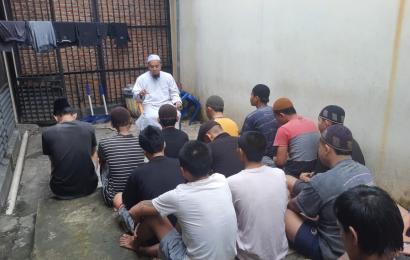 Tahanan Polres Bengkulu Selatan Mendapatkan Pembinaan Rohani dan Mental