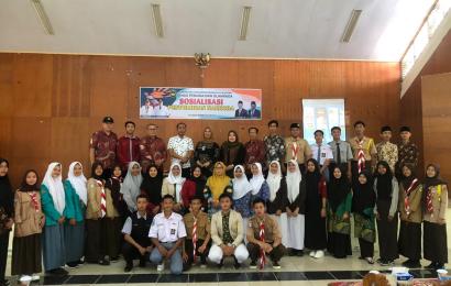 Kasat Narkoba Polres Bengkulu Selatan Sampaikan Penyuluhan Hukum Tentang Narkoba kepad Pelajar dan Mahasiswa