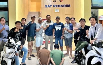 Kurang dari 24 Jam, 2 Terduga Pelaku Curanmor di Lebong Berhasil Diringkus