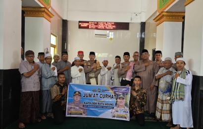 Cooling System, Kapolresta Bengkulu Dengarkan Curhatan Jemaah Masjid Al Iman
