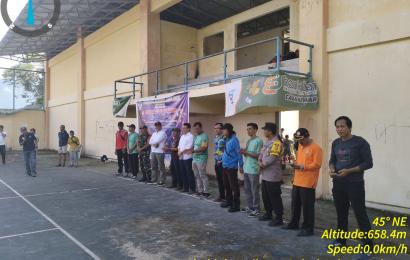Kapolsek Lebong Selatan Hadiri Festival Futsal Usia Dini