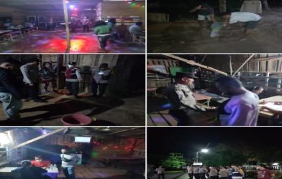 KRYD,  Personel Polsek Kampung Melayu Sambangi Warung Tuak