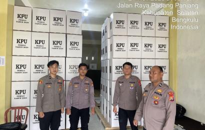 Sat Samapta, Gelar Patroli ke Kantor KPU dan Bawslu Wujudkan Kamtibmas Yang Kondusif
