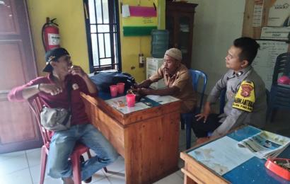 Jelang Masa Kampanye Pemilu Serentak Tahun 2024 Polsek Pino Raya Cipkon Sitkamtibmas yang Kondusif