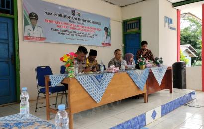 Bhabinkamtibmas Hadiri Musdes Penyusunan RKP Desa 