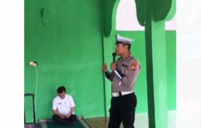 Sat Lantas Polresta Bengkulu Gelar Sosialisasi Tertib Berlalu Lintas di SMAN 10 
