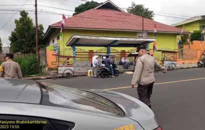Berikan Rasa Aman Kepada Masyarakat, Polsek Curup Gelar Strong Point