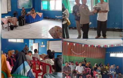 Kasat Binmas Polresta Bengkulu Berikan Penyuluhan Peran Orang Tua Dalam Mengantisipasi Kenakalan Remaja di Kelurahan Tanah Patah 