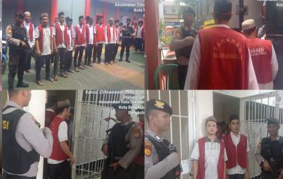 30 Tahanan Rutan di Kawal Polresta Bengkulu Lakukan Persidangan di PN 