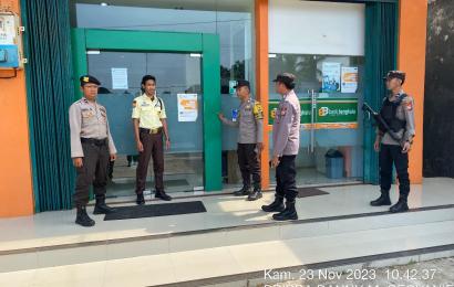 Polsek Nasal Gelar Patroli, Imbau Masyarakat Jaga Sitkamtibmas Kondusif 