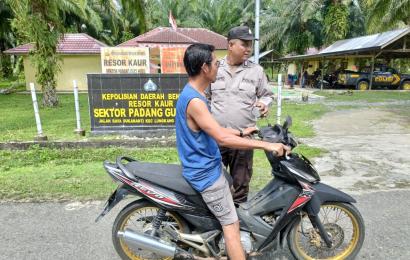 Polsek Padang Guci Hulu Patroli Dijalur Lintas Wilkum 