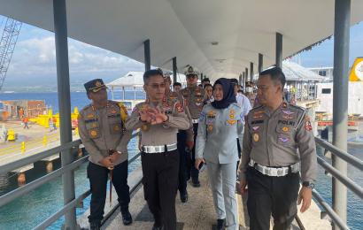 Cek Kesiapan PAM Nataru di Jalur Ketapang-Gilimanuk, Jasa Raharja dan Korlantas Polri Pastikan Keamanan dan Kelancaran Lalu Lintas