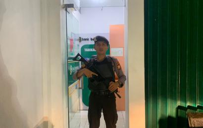 Cek Obvit di Wilkum, Sat Samapta Polres Kaur Berikan Pengamanan 