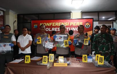 Polda Sulut Tahan 7 Tersangka Bentrok di Bitung