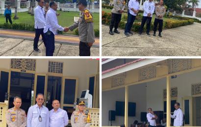PJU Polresta Bengkulu dan Jajaran Dampingi Tim BPK RI Kunjungan ke Rumah Pengasingan Bung Karno dan Benteng Malabrough 