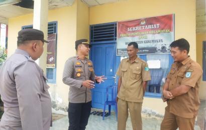 Antisipasi Pungli Bhabinkamtibmas Polsek Giri Mulya Gencar Melaksanakan Soialisasi