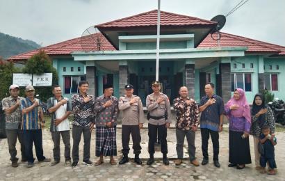 Kapolsek Rimbo Pengadang Pimpin Patroli Dialogis ke Sekretariat PPK Topos