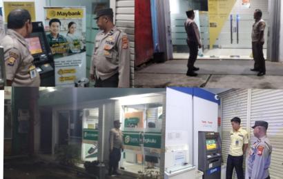 Patrloi Objek Vital, Personel Polsek Ratu Samban Sampaiakn Imbauan kamtibmas kepda Security