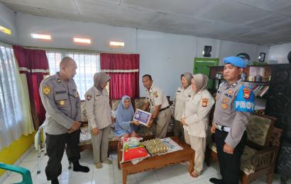 Sambut HUT ke – 52, KORPRI Polres BS  Berikan Bantuan 