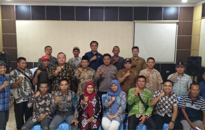 Kapolsek Lebong Utara Jadi Narasumber FGD Tentang Penanggulangan Kemiskinan 