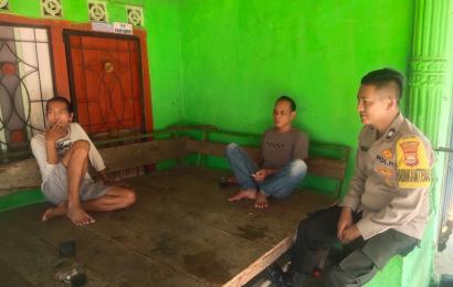 Wujudkan Masa Kampanye Pemilu Serentak Tahun 2024 yang Kondusif, Bhabinkamtibmas Polsek Kedurang Gencar Melakukan Sambang Dialogis