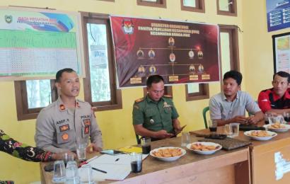 Pererat Silaturahmi, Kapolsek Manna dan Danramil 05 Kayu Kunyit Kunjungi PPK  Bungamas