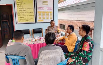 Bhabinkamtibmas Polsek Talo Gelar Jumat Curhat, Dengarkan Keluhan Masyarakat Pagar Gasing 