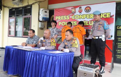 Simpan Ganja, 2 Tunakarya Ditangkap Polres Seluma, Terancam 12 Tahun Penjara
