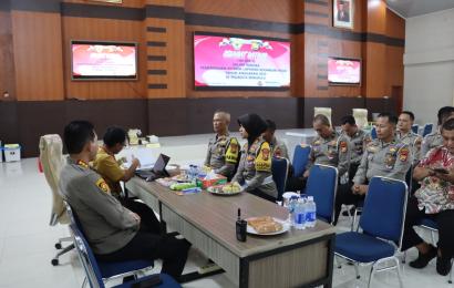 Kapolresta Bengkulu Terima Tim BPK RI dalam Rangka Pemeriksaan Interim Laporan Keuangan 