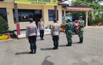 Sinergitas, TNI Polri Patroli Dialogis dalam Menciptakan Situasi yang Aman dan Kondusif dalam Tahapan Pemilu 2023-2024