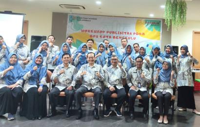Edukasi Pemahaman Data, BPS Kota Bengkulu Gelar Workshop PDRB
