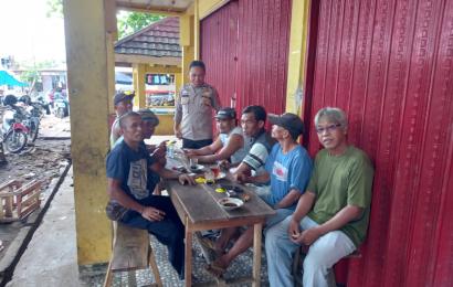 Ngopi Bareng Warga, Jadi Sarana Polri Berikan Imbauan Kamtibmas