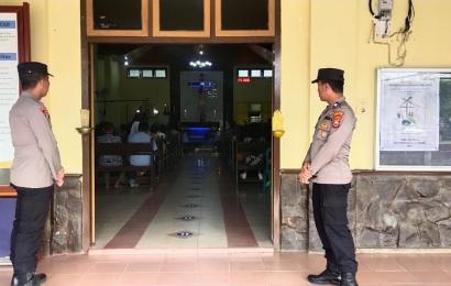 Ciptakan Rasa Aman dan Kondusif, Polres BU Selalu Laksanakan Pengamanan di Gereja