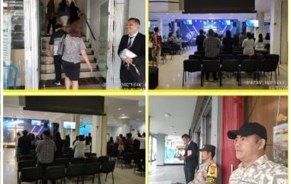 Polsek Ratu Samban Berikan Pengaman Ibadah Mingguan di Gereja GBI Sariwangi Suprapto