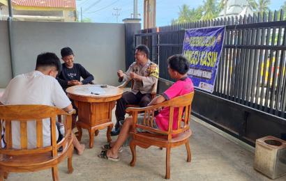Hadapi Keluhan Secara Langsung Bhabin Polri dengan Warga Binaannya, Polsek Manna Adakan Minggu Kasih 
