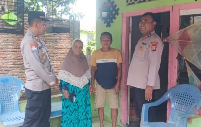 Sat Binmas Polres Bengkulu Selatan Polda Bengkulu Sambangi Masyarakat, Imbau Jaga Kamtibmas Jelang Pemilu 2024