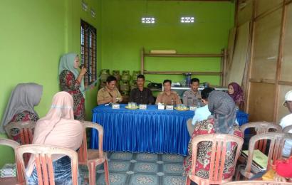 Bhabinkamtibmas Polsek Talo Menghadiri Musyawarah Pertanggungjawaban BUMDES Desa Taba Kecamatan Talo