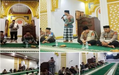 Colling Sistem, Kapolresta Bengkulu Bersama Personel Laksanakan Suling di Masjid Al-Arsy 