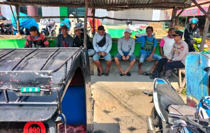 Jumat Curhat, Polres Lebong Tampung Aspirasi Komunitas Ojek Gandeng