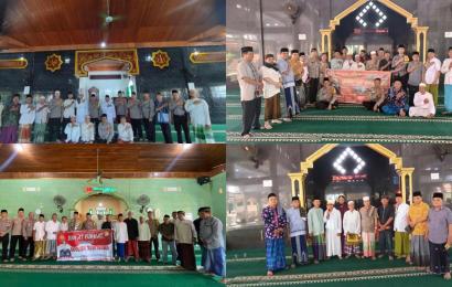 Jelang Pemilu 2024, Polresta Bengkulu dan Polsek Jajaran Gencarkan Colling System Melalaui Jumat Curhat