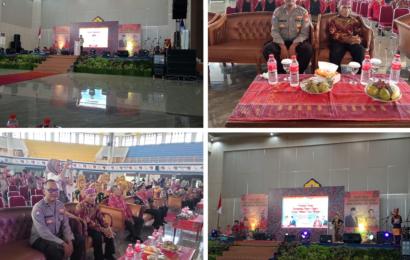 Sat Binmas Polresta Bengkulu Hadiri Pentas Seni dan Budaya Suku Batka Karo Tahun 2023
