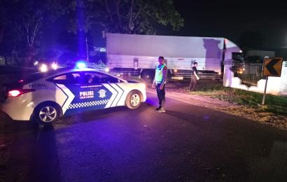 Satgas Kamseltibcarlantas Ops Mantap Brata Polresta Bengkuli, Lakukan Pengawalan Logistik Pemilu