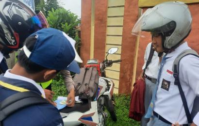Tindak Pengendara yang Melakukan Pelanggran, Sat lantas Polres Kaur Berlakukan Tilang 