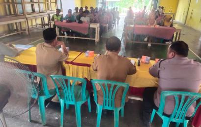 Polsek Giri Mulya Hadiri Kegiatan Musrenbangdes di Desa Giri Mulya