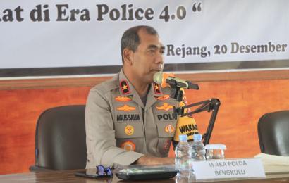 Kunjungi SPN Bukit Kaba, Wakapolda Bengkulu Berikan Arahan Kepada Para Gadik dan Insturktur