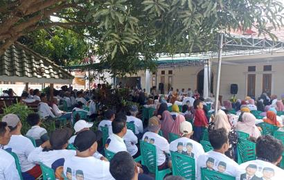 Polres Kuar Laksanakan Pengamanan Kampanye Tatap Muka Calon DPD RI 