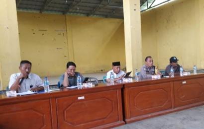 Bhabinkamtibmas Polsek Giri Mulya hadiri Musrenbang Desa Rena Jaya 