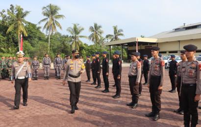 Pimpin Apel Gelar Pasukan Ops Lilin Nala 2023, Kapolda Bengkulu Minta Personel Jamin Rasa Aman Masyarakat